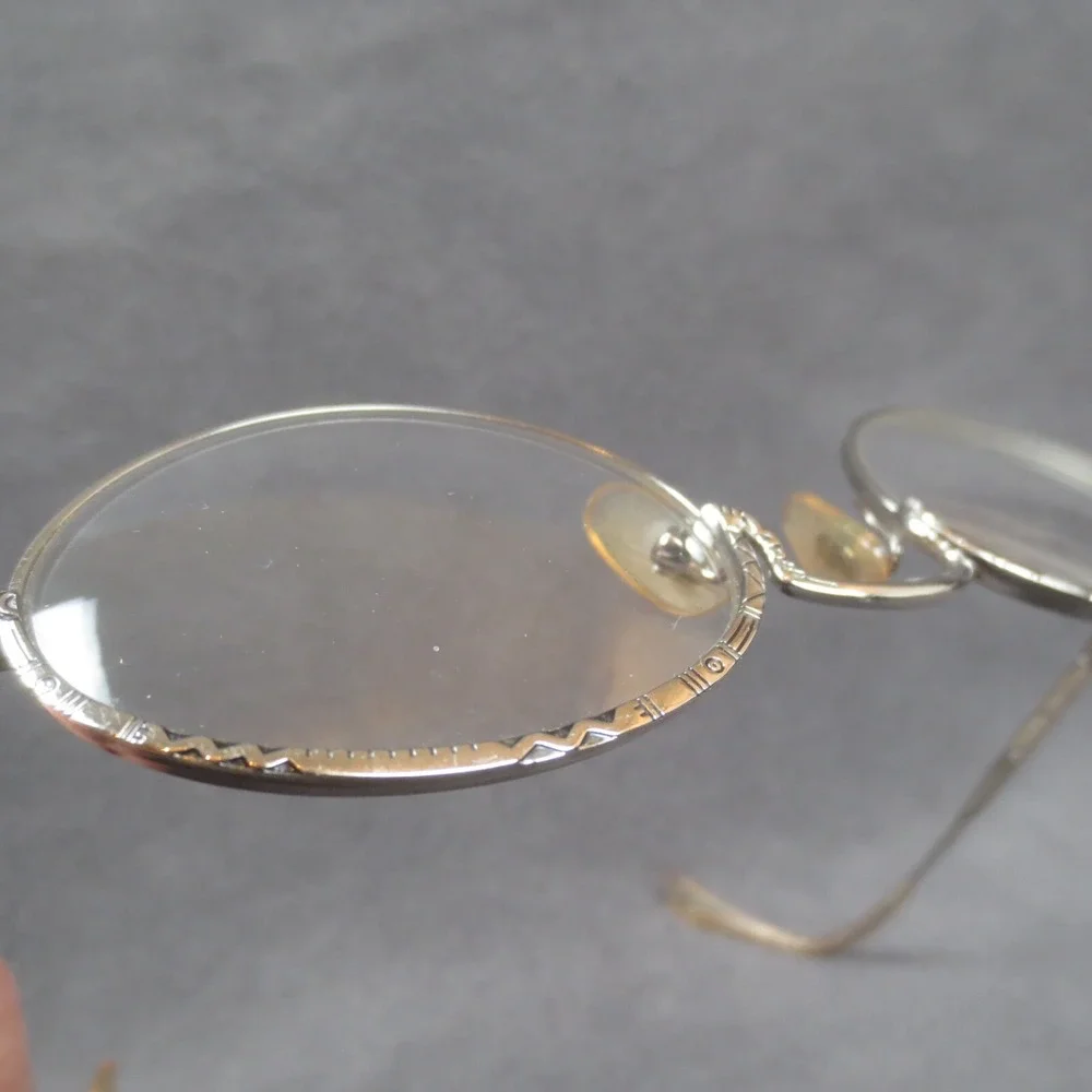 Vintage Dakota Smith 1219 Indian‎ Drums Aged Silver Round Frame 3948 50-22-140